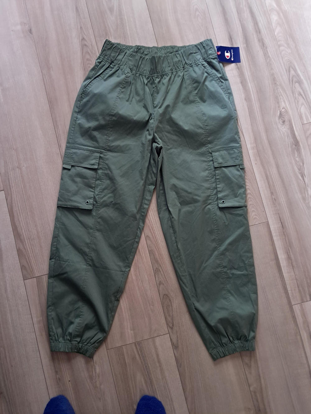 Champion Olive Green Cargo Jogger Pants